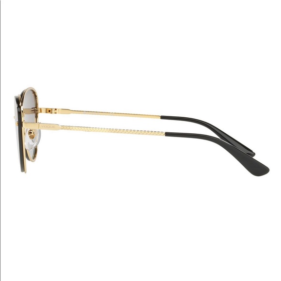 Vogue Brand New Eyewear Sunglasses in Black n Gold main image 8